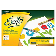 EXITO Bloc N° 6 Blanco 24 hojas - 120 grs 320 x 470 mm