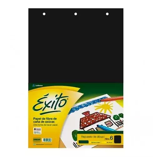 EXITO Repuesto De Dibujo Exito N° 6 Negro Arte Escolar