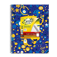 EXITO Cuaderno Abc Espiral 60 H. Rayado Fantasia Cuadernos Escolares