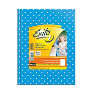 EXITO Cuaderno Escolar Rayado Lunares Cuadernos Escolares