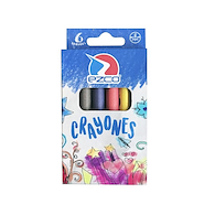 EZCO Crayones x 6 Escritura Escolar