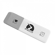 EZCO Goma De Borrar Blanca y Gris Reglas/Gomas/Sacapuntas
