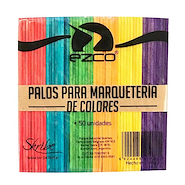 EZCO Palitos De Helado Color Accesorio De Artitstica