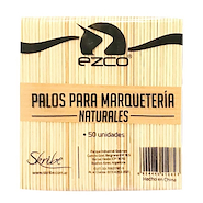 EZCO Palitos De Helado Marron Accesorio De Artitstica
