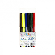 EZCO Marcadores X 6 Escritura Escolar