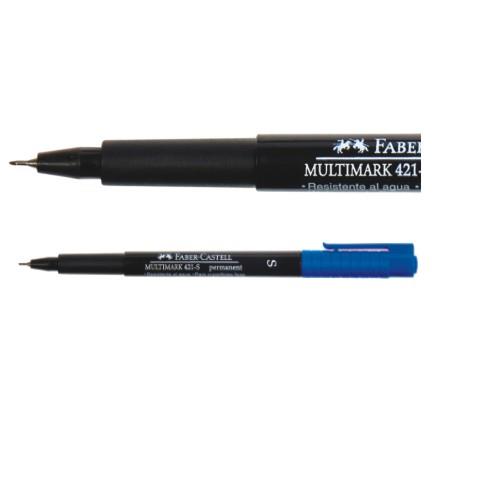 FABER CASTELL Marcador Permanente 421 M Escritura
