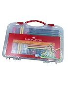 FABER CASTELL Kit Valija escolar x 33 u
