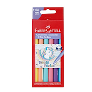 FABER CASTELL Marcadores X 6 Fiesta Pastel Escritura Escolar