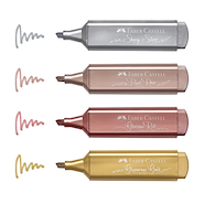 FABER CASTELL Resaltador Metalizado Escritura