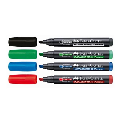 FABER CASTELL Marcador Permanente 54 Escritura