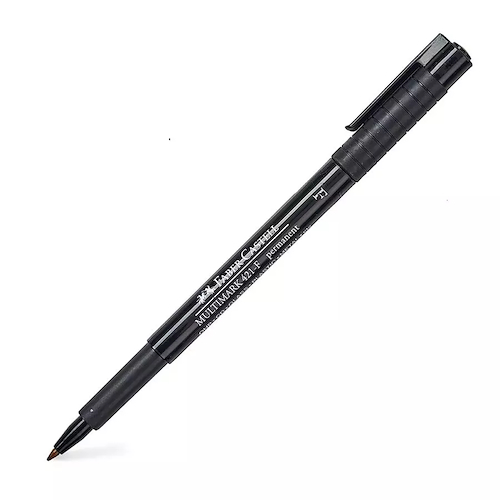 FABER CASTELL Marcador Permanente 421 F Escritura