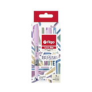 FILGO Lighter fine  X 5 MUTE Resaltadores Biselada 1-3 mm