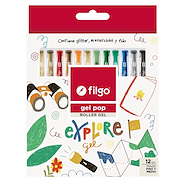 FILGO Roller Gel Pop x12 Explore Trazo 0.8 mm