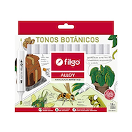FILGO Marcador artistico Alloy  x12 Botanico