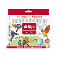 FILGO Marcador artistico Alloy  x12 Clasicos