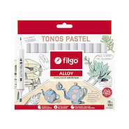 FILGO Marcador artistico Alloy  x12 Pastel