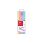 FILGO Marcadores Finos Pastel x 6 Punta mediana de 1.0mm