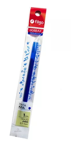 FILGO Tanque Roller Borrable - Borrax Azul Trazo 0.7mm Antideslizante