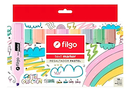 FILGO Resaltadores x18 Text marker Pastel 18 Colores surtidos