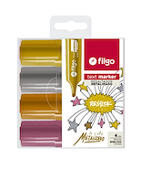 FILGO Resaltadores X 4 Metalizado TextMarker