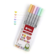 FILGO Microfibra liner x6 Pastel 0,4 mm