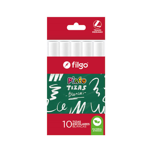 FILGO Tiza blancas  x 10