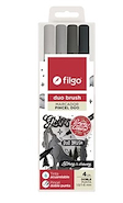 FILGO Marcador pincel doble punta Duo Brush Pincel + Punta fina