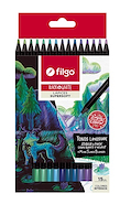FILGO Lapices de Colores x 12 Black and White - Supersoft