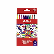 FILGO Marcadores Pinto Magicos x 10 Tinta al agua