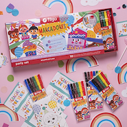 FILGO Marcadores Party Set Marcadores +stickers+tarjetas