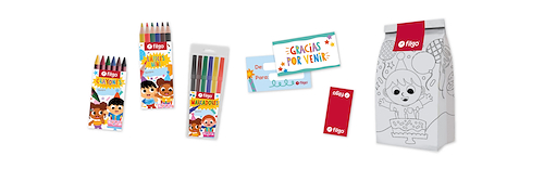 FILGO Marcadores Party Set Marcadores +stickers+tarjetas