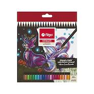 FILGO Lapices de Colores x 24 Black and White - Supersoft