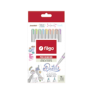 FILGO Multi Lighter  X 18 Pastel Resaltadores Doble punta
