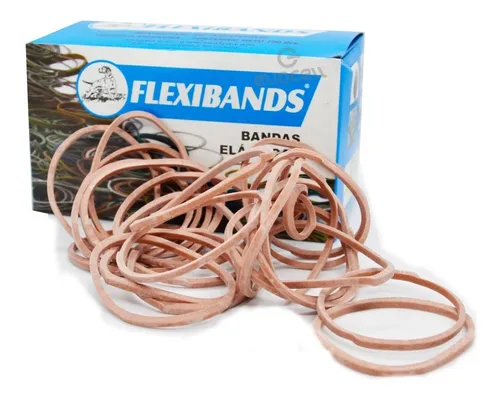 FLEXIBAND Bandas Elasticas X 100 Grs. Organizadores - Chido Libreria