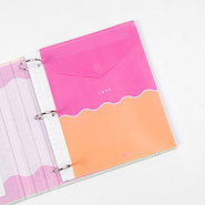 FW Sobre C/Abrojo Para Carpeta Escolar Diseño 3 Perforaciones