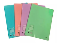 FW Carpeta C/Folios en L A4 Pastel 4 sobres