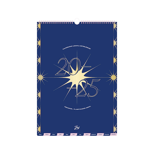FW Calendario Astrologico Mensual para pared 43x30cm planificador