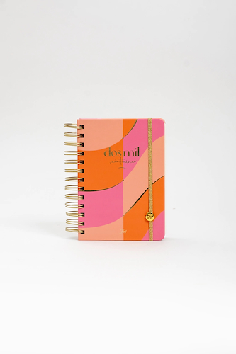 FW Agenda 12x17 Pink Agenda Diaria 12x17 Espiralada