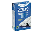 GIOTTO Tiza Giotto Blanca X 10 Unidades Arte Escolar