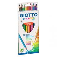 GIOTTO LAPICES DE COLORES X 12 Escritura Escolar