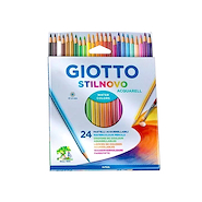 GIOTTO LAPICES DE COLORES X 24 ACUARELABLES Escritura Escolar