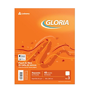 GLORIA Repuesto Gloria x 48 hjs Rayado Cuadernos