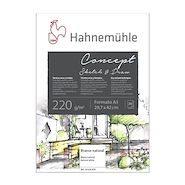 HAHNEMUHLE Block Concept A4 20 H. Grano Fino - 220 grs.