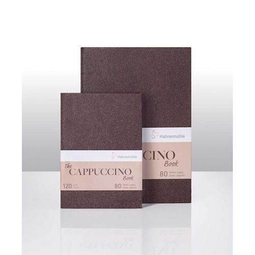 HAHNEMUHLE Cuaderno TCB A4 80 H. Papel Color Marron - 120 grs.