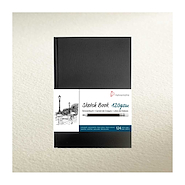 HAHNEMUHLE Cuaderno Sketch Book A5 124 H. Papel Levemente Rugoso - 120 grs.