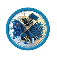 HEFTER POP Kit de oficina Binder clip, clips, alfileres