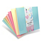 IBI CRAFT T PAPEL P/SCRAP 30*30cm 160grs 35Hjs PASTEL