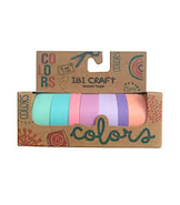 IBI CRAFT Washi Tape Box Pastel 7 washi tape de 5mt x rollo