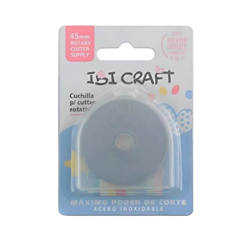 IBI CRAFT Repuesto cutter rotativo Cuchilla 45mm repuesto