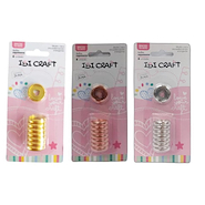 IBI CRAFT Discos expansores Metalizado 24mm Discos 24mm 8 unidades